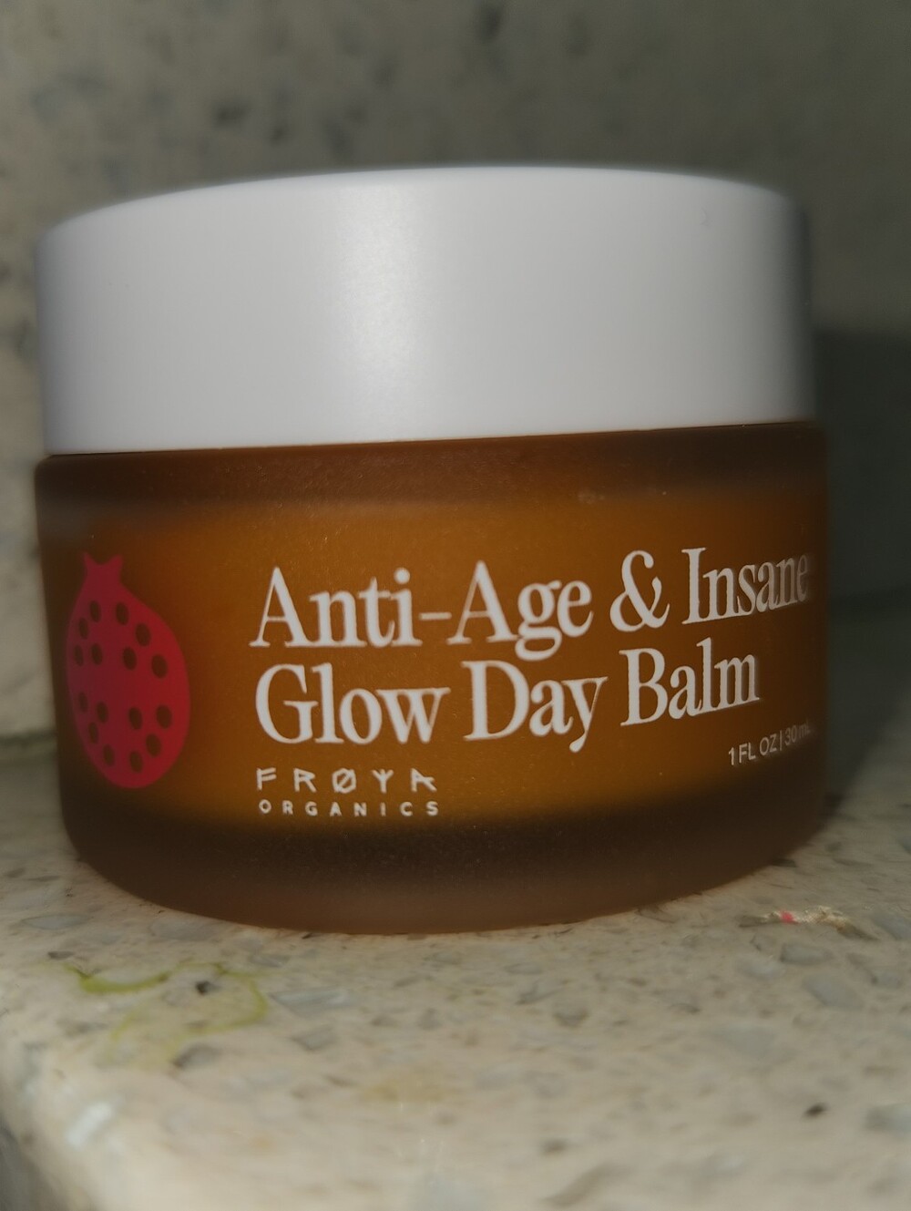 New Froya Organics Day Balm Face Cream Anti-Aging Insane Glow Pomegranate - Picture 9 of 13